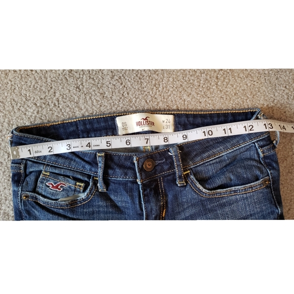 HOLLISTER Jeans Blue Size 24/31 Women's - Picture 3 of 7